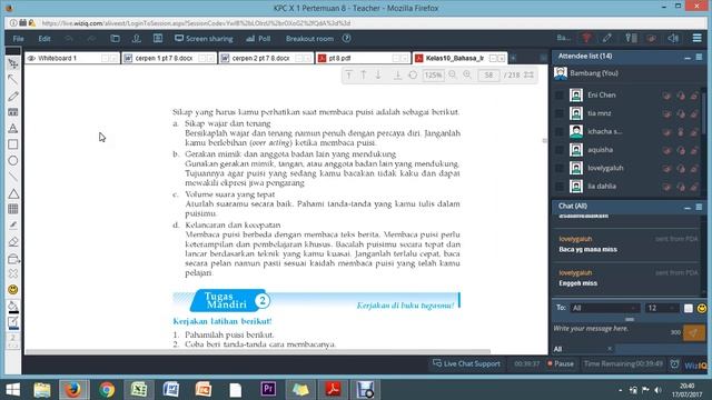 KPC X 1 Pertemuan 8 смотреть онлайн