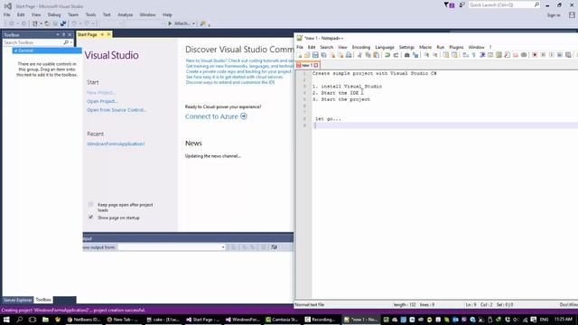 Simple C sharp project смотреть онлайн