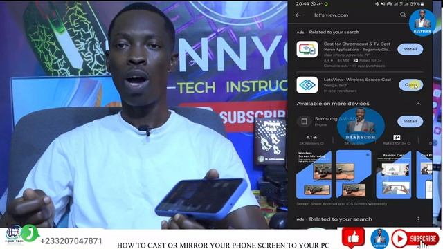 Revolutionize Your Viewing Experience: Share Phone Screen on Laptop/Smart TV смотреть онлайн