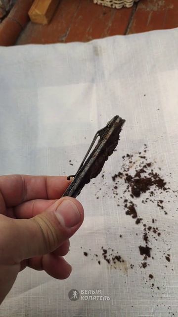 Нашёл ржавый нож в реке. Почистил и дал ему вторую жизнь! смотреть онлайн