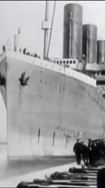 Единнственная кинохроника с Титаником #Титаник смотреть онлайн