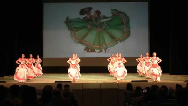 Mexican dance    Мексиканский танец "АВАЛЮЛЬКО"