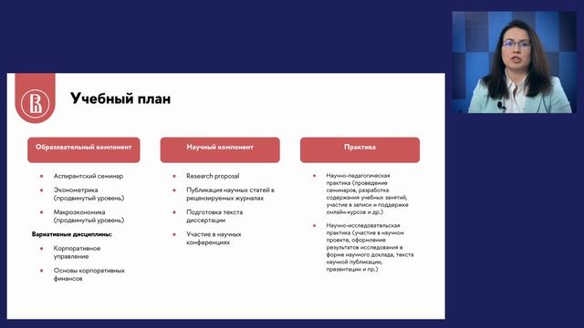 Приемная кампания в аспирантуру пермского кампуса НИУ ВШЭ-2024: программа «Прикладная экономика» смотреть онлайн