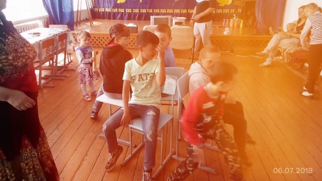 (06.07.2018) Видеоролик «Игровая программа для детей». Малороссийский сельский клуб.