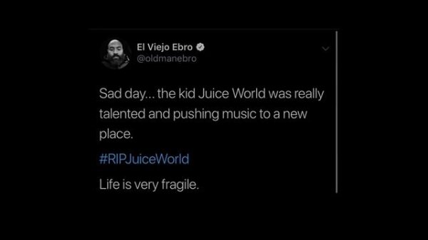 Реакция популярных личностей на смерть Juice WRLD ( RIP Juice wrld )