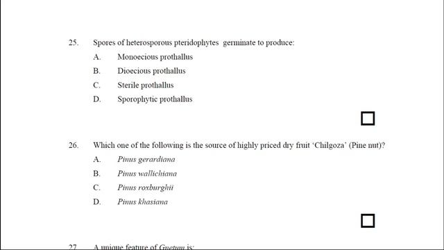 [Part-1] Delhi University (DU) | M.Sc. Botany Entrance Exam- 2015 | Solution & Explanation смотреть онлайн