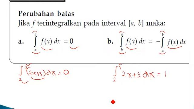 BAB 1 INTEGRAL Pertemuan 04 Integral Tertentu + Teorema 2223