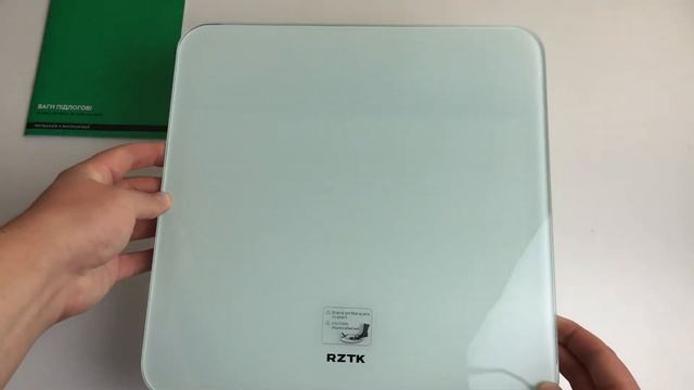 Распаковка напольных весов RZTK BS 180W из Rozetka смотреть онлайн