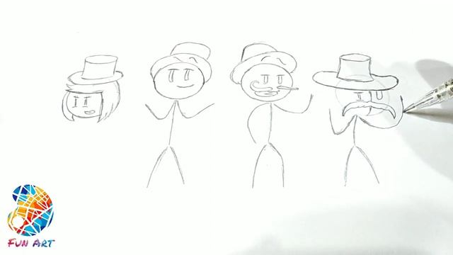 How to draw henry stickmin, How to draw henry stickman, Henry stickmin drawing, Toppat King. смотреть онлайн