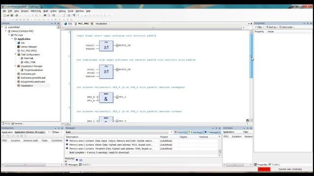 liukuhihna3 start napit CoDeSys V3.5SP4 смотреть онлайн