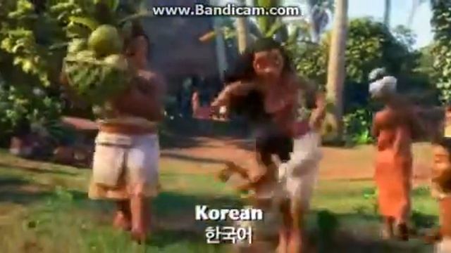 Моана песня (Что меня ждет) на 24 языках смотреть онлайн