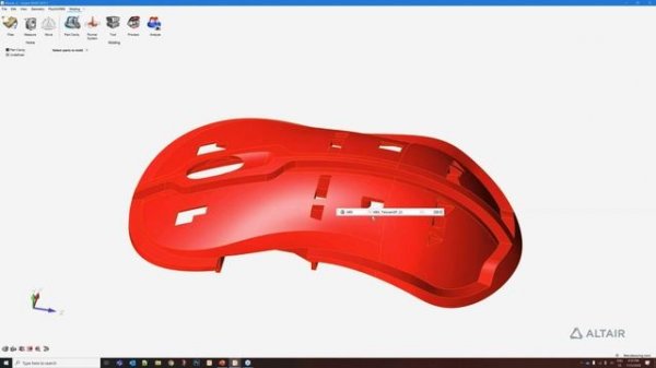 Injection Molding Simulation using Altair Inspire Mold