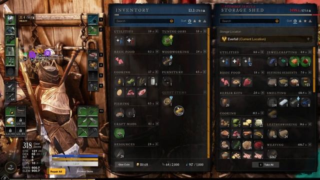 New World: Что делать если в банке сильный перевес? смотреть онлайн