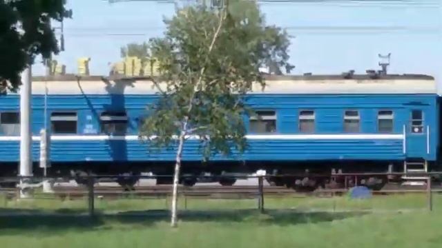 Тепловоз ТЭП70-0232 на ст. ГОМЕЛЬ-ЧЁТНЫЙ-СОРТИРОВОЧНЫЙ.