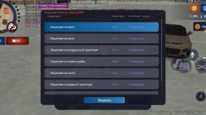 паспорт, мед карта, лицензии Rodina