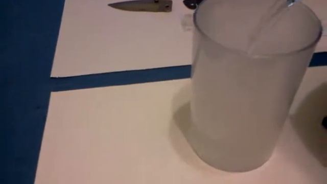 Ремонт ножа. Снятие анодирования. ч.1 смотреть онлайн