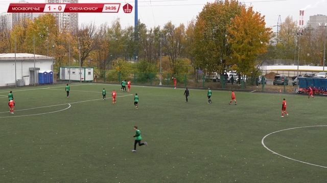 Москворечье 2009 vs Смена Юниор смотреть онлайн