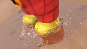 Бинг и Пандо пускают пузыри в саду! | Бинг Русском