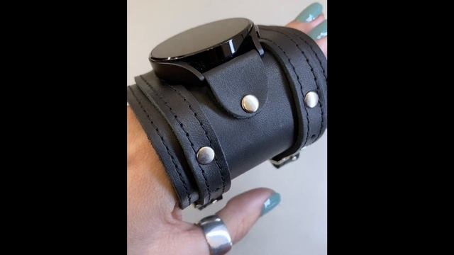 Leather band compatible with Samsung and and other smart watches, code 2715st смотреть онлайн