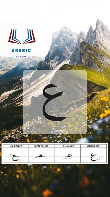 Буква «айн» – арабский алфавит / The Arabic Alphabet – Harf «ain»حرف العين بصوت الشيخ أيمن سويد