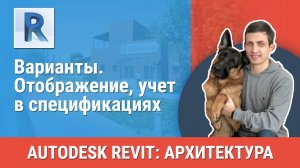 [Курс «Revit Архитектура: Продвинутый»] Варианты. Отображение, учет в спецификациях