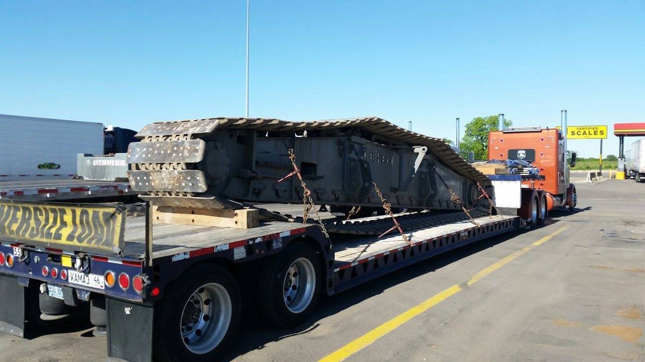 Дальнобой. США. Гусеница весом в 30 тон. Рейс из Техаса в Арканзас смотреть онлайн