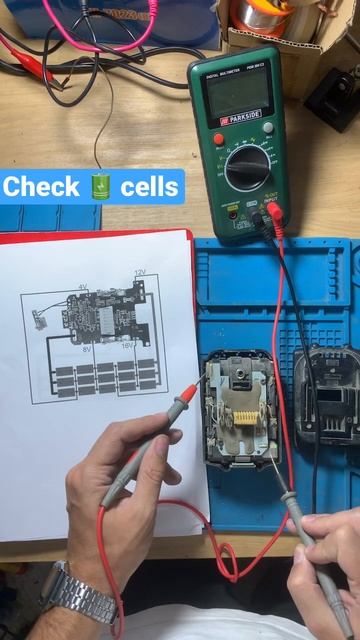 Checking battery cells 🔋 смотреть онлайн