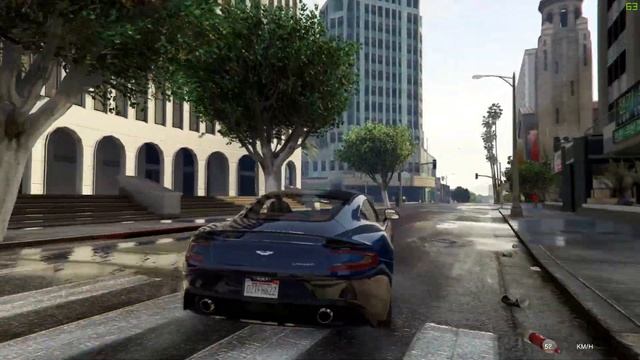 Aston Martin Vanquish 2013 - GTA V Car Mod смотреть онлайн