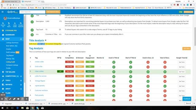 ETSY видео уроки / Копия Листинга / Новая жизнь / Школа успешных продаж
