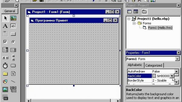 Microsoft Visual Basic 6 0 Урок 1. 3