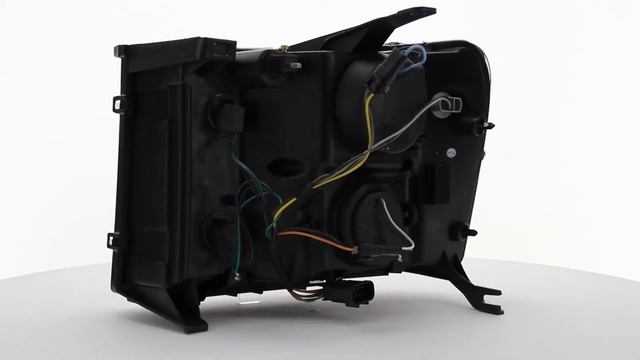 07-13 GMC Sierra 1500, 2500, and 3500 LED Halo Projector Headlights смотреть онлайн