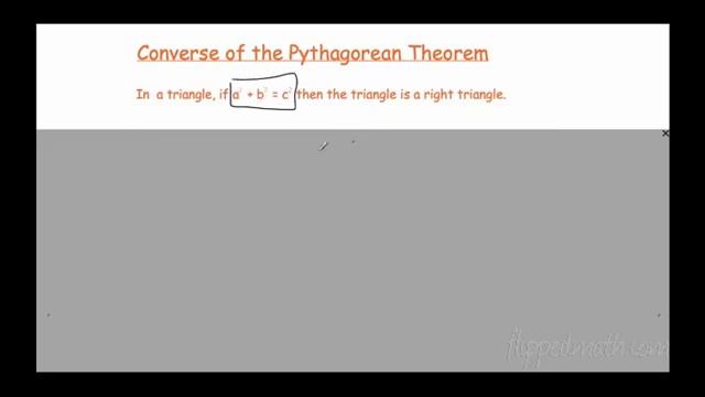 Geometry – 7.1 Pythagorean Theorem and Its Converse смотреть онлайн