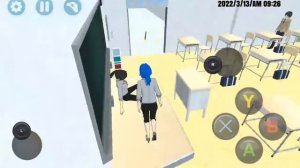 тупые ученики в школе [high school simulator 2018] я учичил:3