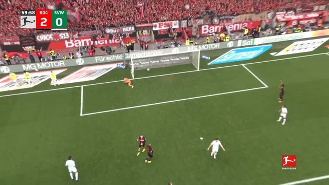 Wirtz Hattrick & Bundesliga Champions 2024 | Bayer 04 Leverkusen - SV Werder Bremen 5-0 | Highlight