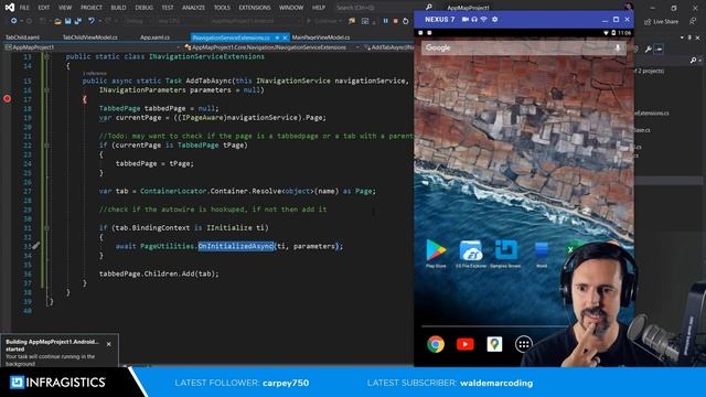 Extending Prism for Xamarin.Forms - Adding Tabs Async смотреть онлайн