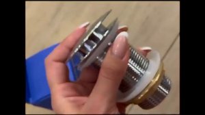 Донный клапан для раковины без перелива 1*1/4 Ganzer F17