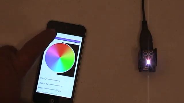 Evothings ColorWheel for RFduino смотреть онлайн