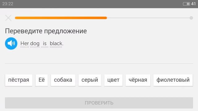 Duolingo Английский язык. Цвета（адаптированный урок） смотреть онлайн
