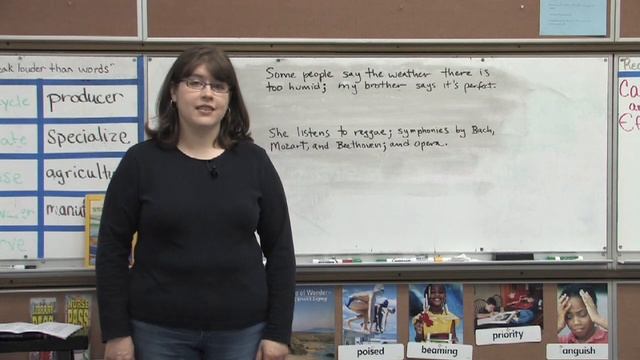 Grammar & Punctuation : When to Use a Semicolon смотреть онлайн