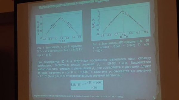 Доклад А.В. Махибороды