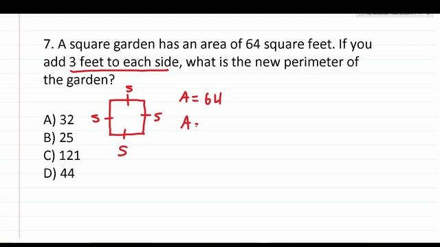Perimeter And Area Of Quadrilaterals: 13 Practice Test Questions You Must Solve For ASVAB And PiCAT