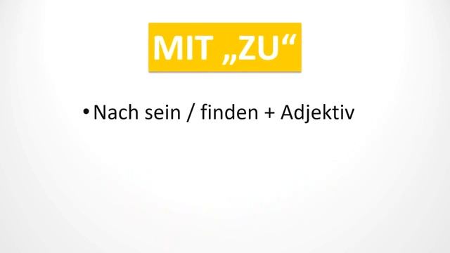 Infinitiv mit oder ohne "zu" | Schrecklich Deutsch смотреть онлайн