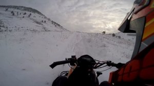 Перевернул Снегоход в горах. Снегоход Racer SM300. Обзор. Тест Драйв.