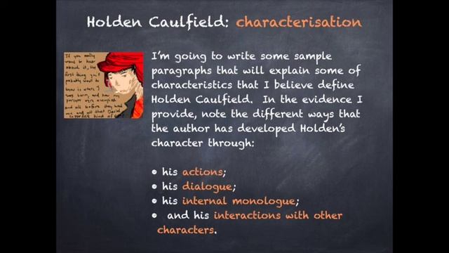 'The Catcher in the Rye' - characterisation смотреть онлайн