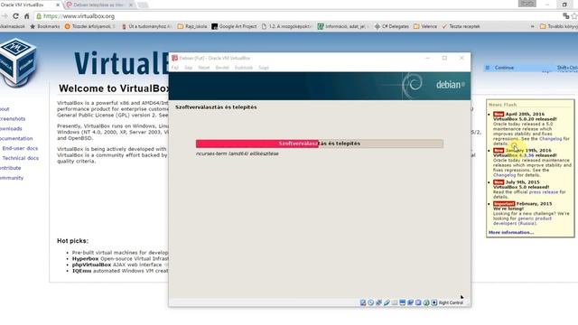 Virtualbox-Debián 8 server telepítése (Jessie) 2. смотреть онлайн
