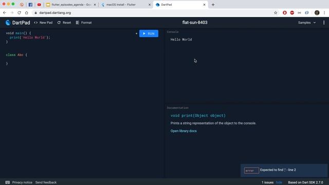 Flutter Tutorial Series beginners guide - Episode 1 part 3 - Create first flutter project смотреть онлайн