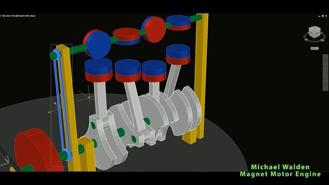 FREE ENERGY, Michael Walden Magnet Motor, MAGNET ENGINE!!!!! смотреть онлайн
