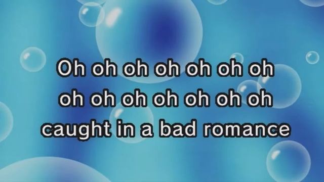 Lady GaGa - Bad Romance (Karaoke and Lyrics Version) Acoustic смотреть онлайн