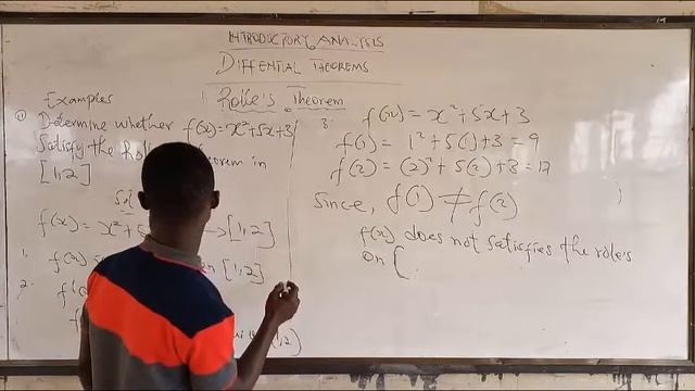 #18 Rolle's Theorem ( Intro Analysis ) смотреть онлайн