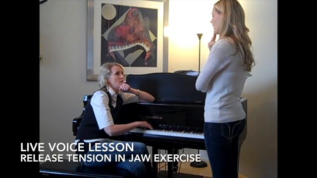 Release Jaw Tension [Vocal Warm Up and Exercise] | Live Voice Lesson смотреть онлайн
